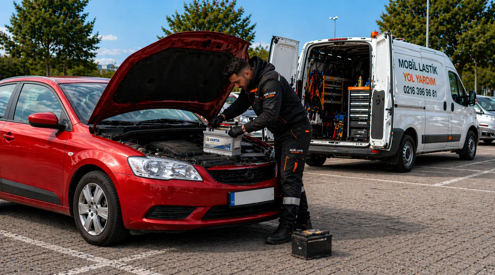 Yerinde Akü Değişimi ve Akü Yol Yardım