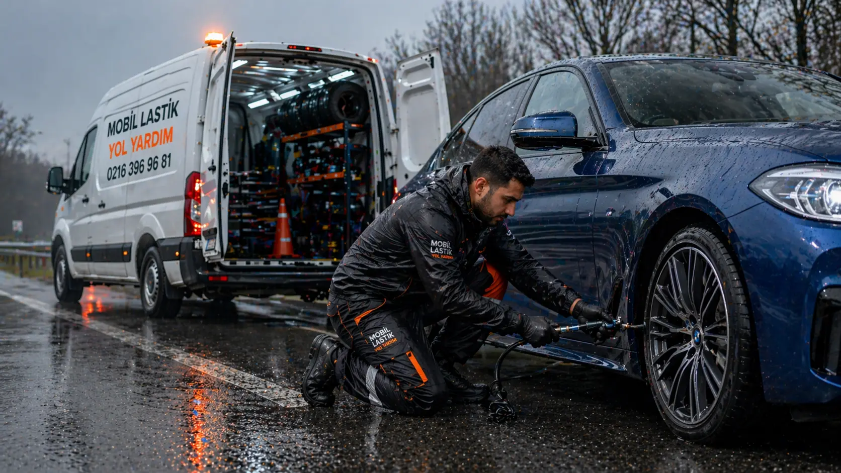 Mobil Lastik Yol Yardım